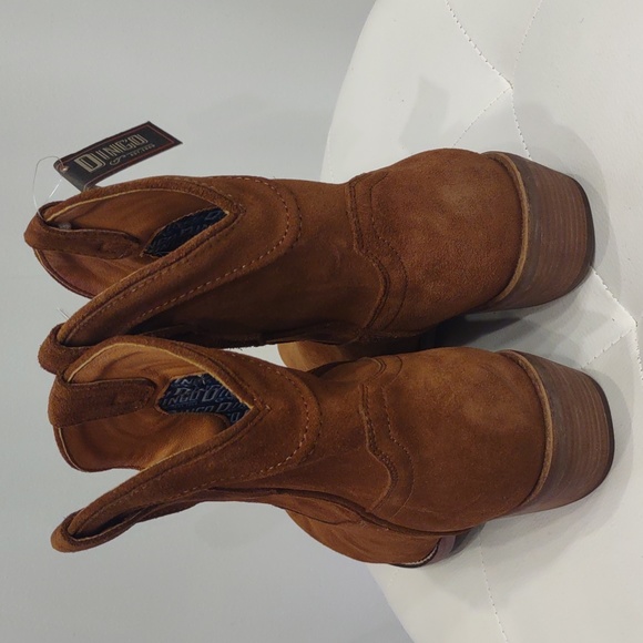 Dingo Western tumbleweed whiskey Brown pull on cowboy boots new 10 Womens DEAL - Picture 6 of 8